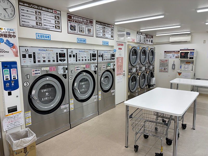 最新型大型洗濯機